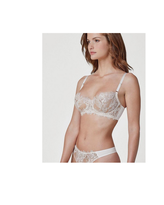 Carolina White - Two Piece Lingerie Set